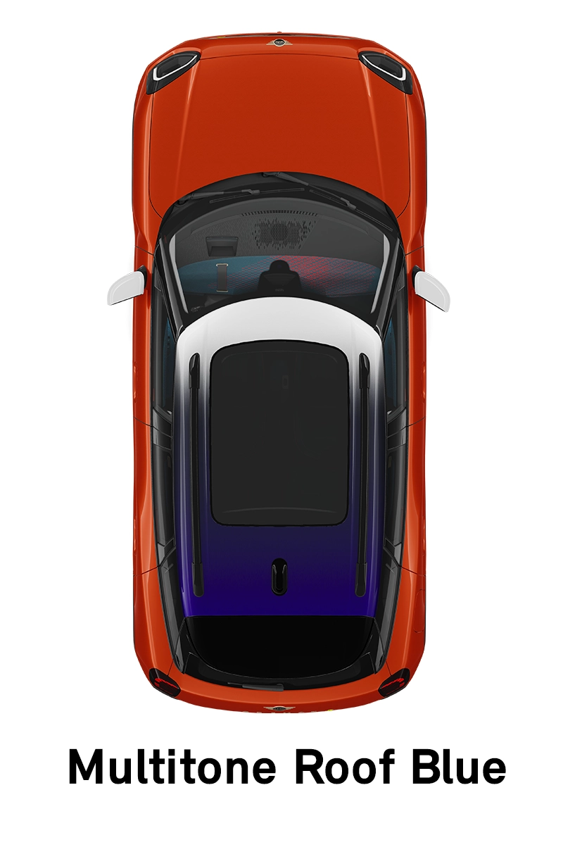 MINI Teto: Multitons Roof Blue.