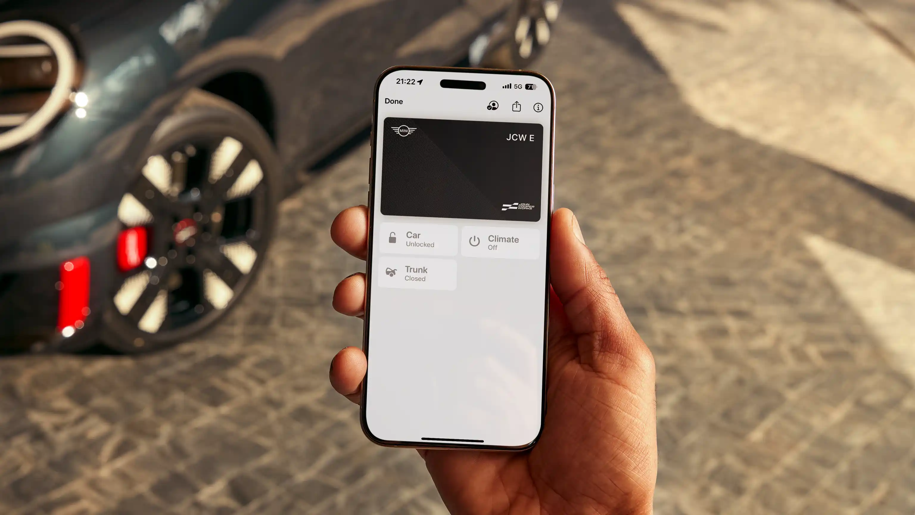 MINI John Cooper Works - Digital Key.