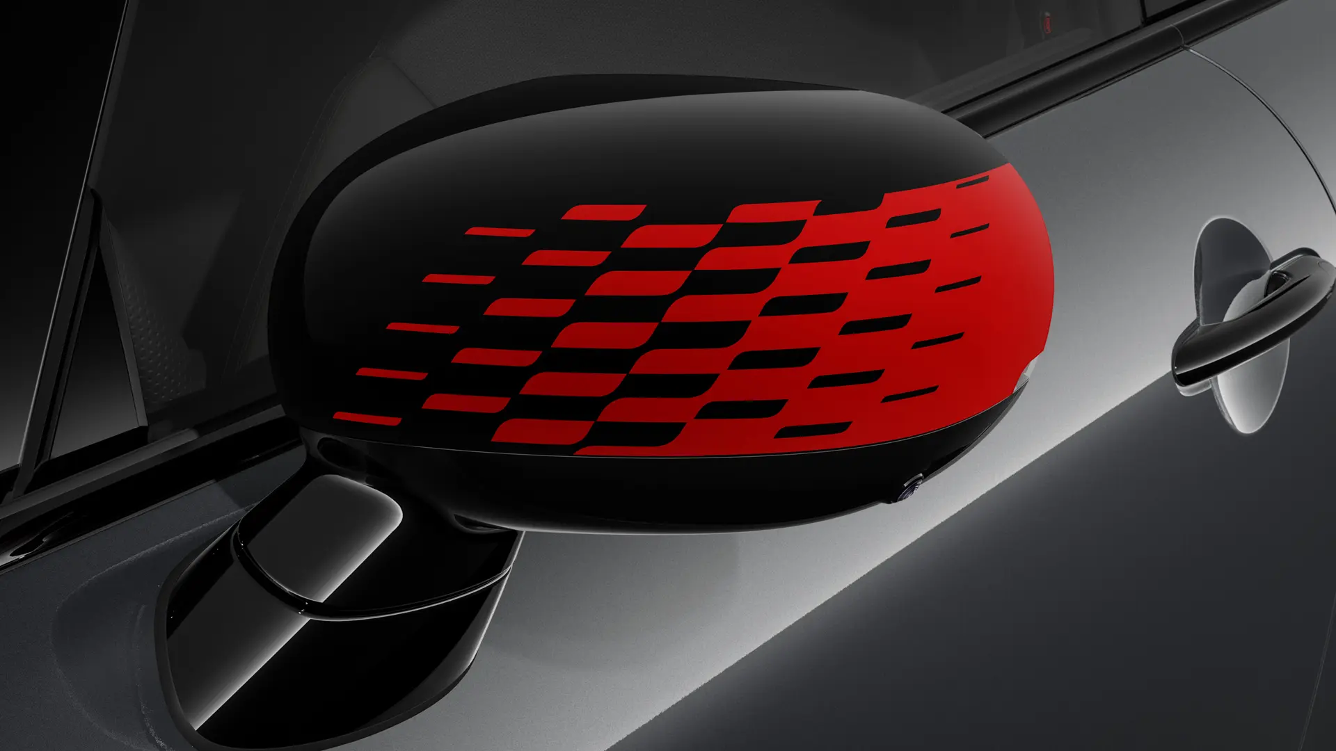 MINI Acessórios JCW - Capas de espelho JCW.