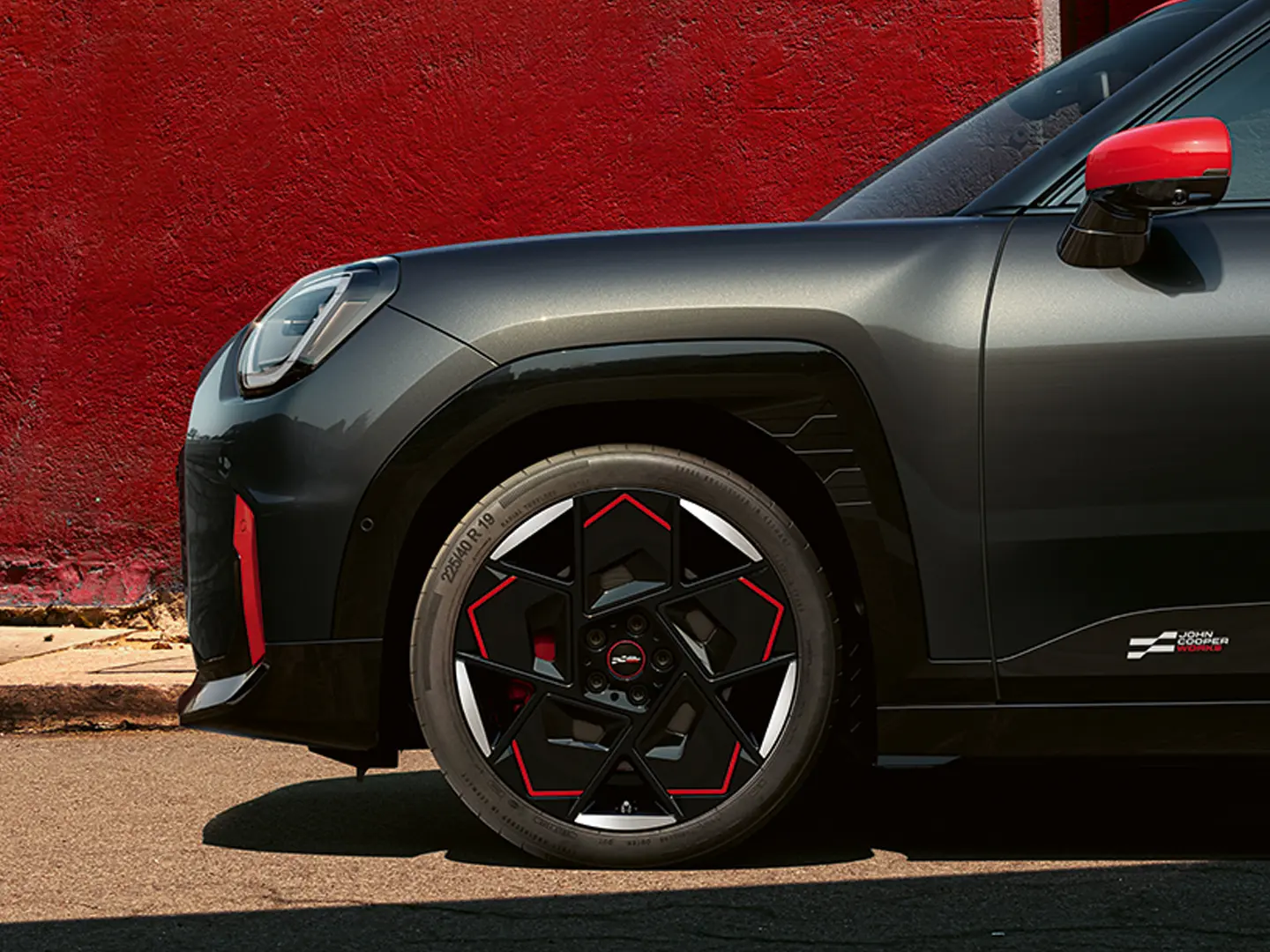 JCW - roda dianteira.