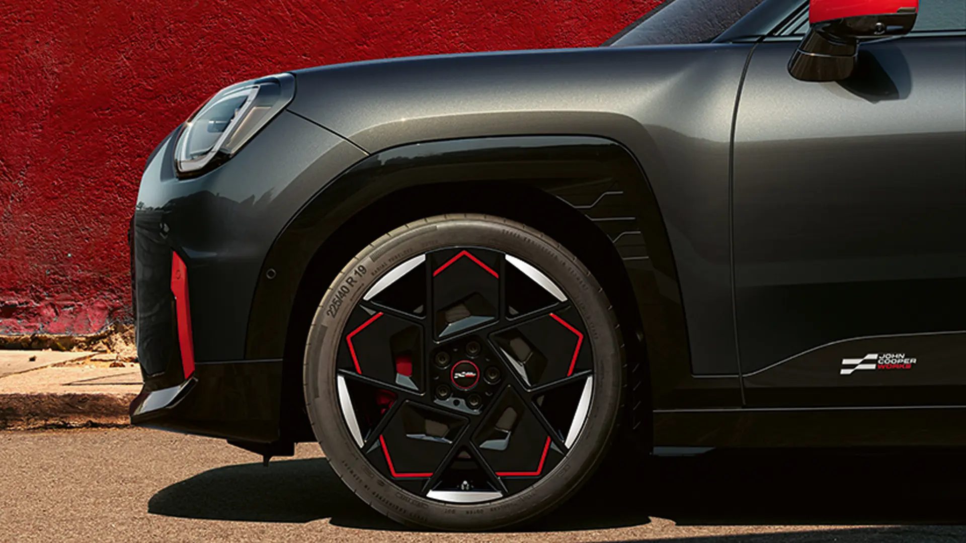 JCW - roda dianteira.