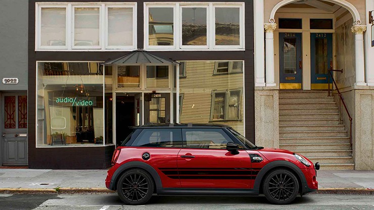 MINI JCW FAIXAS LATERAIS.