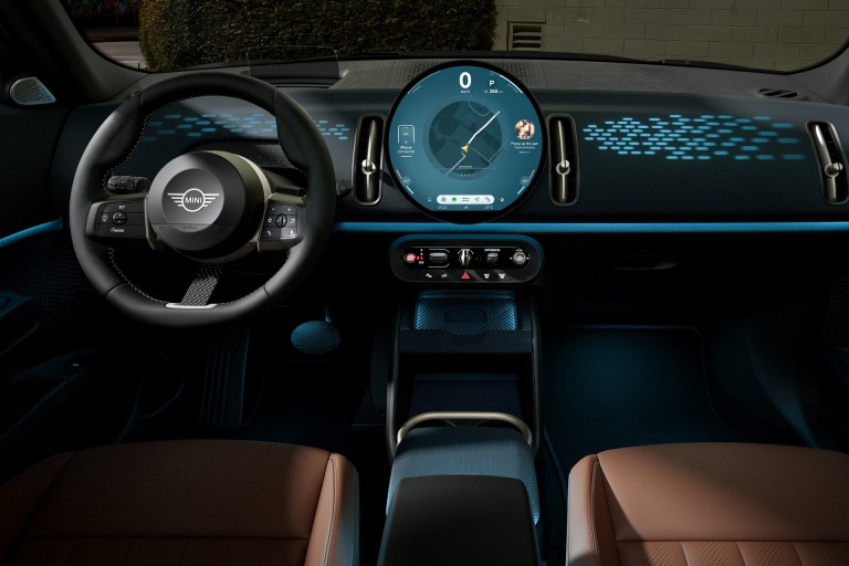 MINI Countryman elétrico - interior - painel de instrumentos