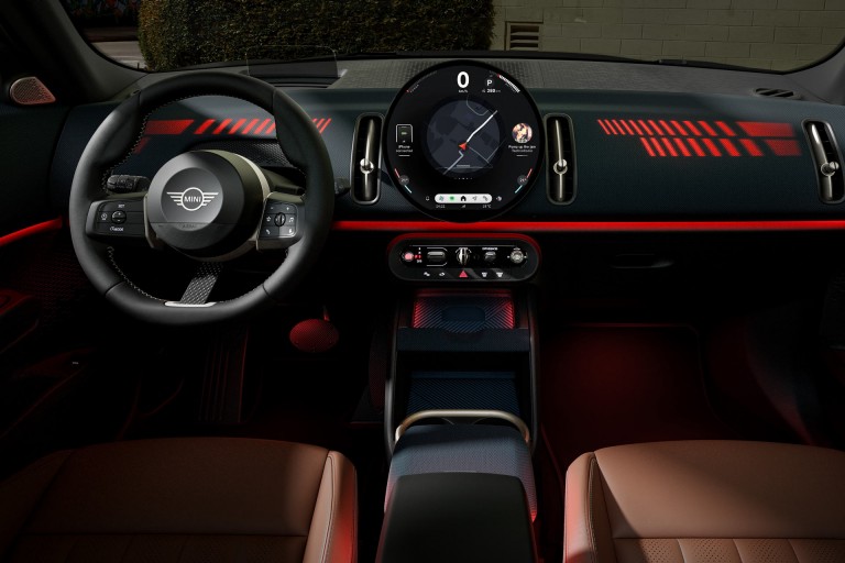 MINI Countryman elétrico - interior - painel de instrumentos