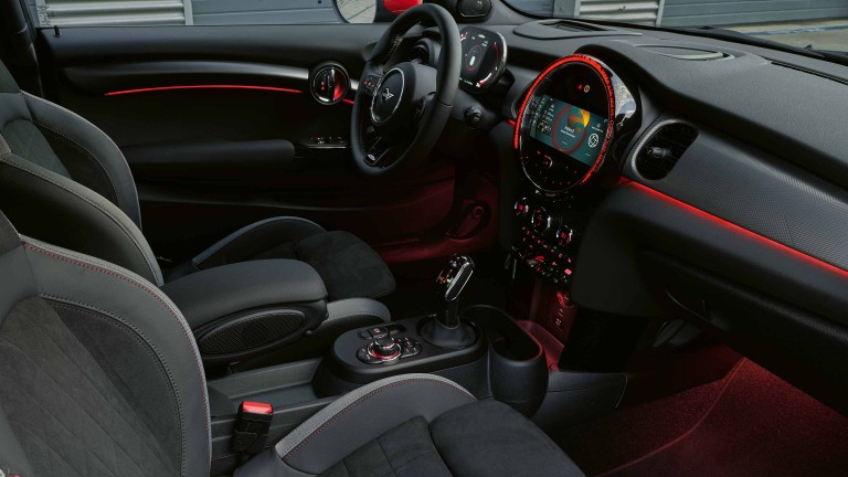MINI John Cooper Works - Iluminação ambiente - iluminação interna