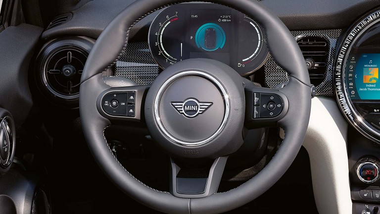 MINI Conversível - volante - couro walknappa