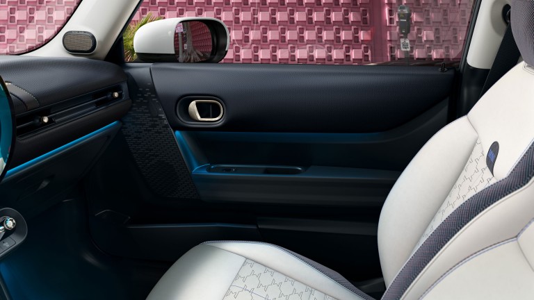 MINI Cooper 3 portas - mosaico - interior