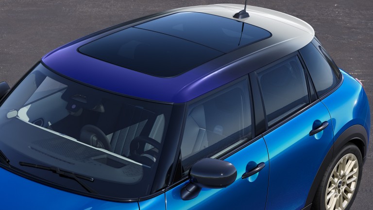 MINI Cooper 5 portas - exterior - design do teto.