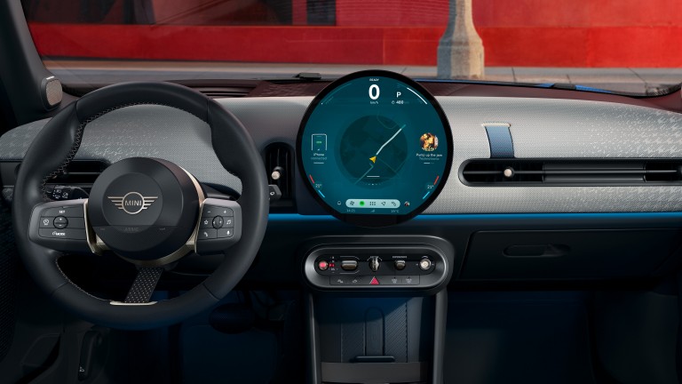 MINI Cooper 5 portas – interior – galeria de fotos experience mode – volante.