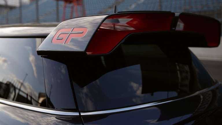 MINI John Cooper Works GP – spoiler traseiro - cinza e vermelho